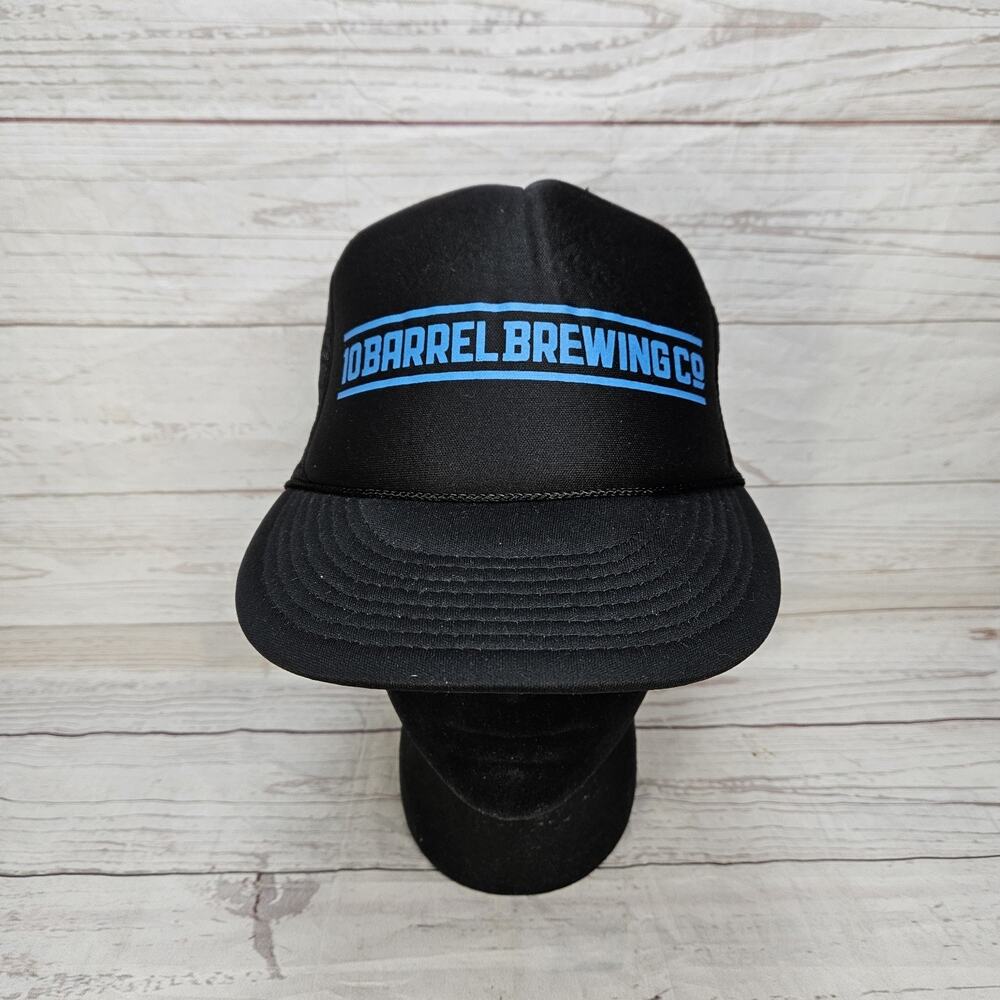 10 Barrel Brewing Co Trucker Hat Black Mesh Snapback Hat Breweriana